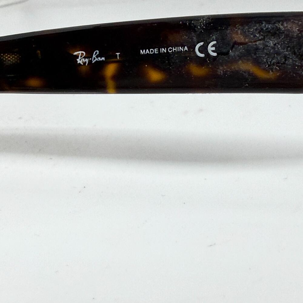 Ray Ban RB 5184F 2012 52-18-145 Tortoise Sunglasses Frame‎ &N44 20529 - Picture 6 of 7